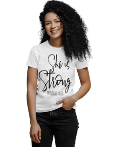 She is strong unisex t-shirt