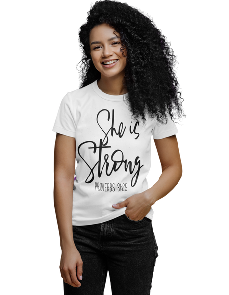 She is strong unisex t-shirt